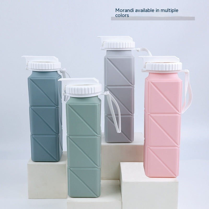 Travel Foldable Silicone Water Bottle