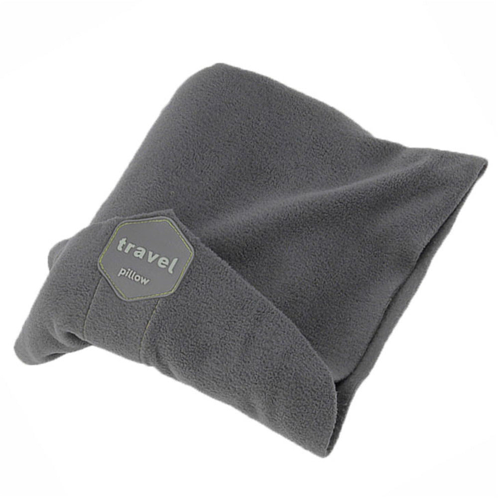 Fleece-Lined U-Shaped Travel Pillow – Comfort and Neck Protection Anywhere