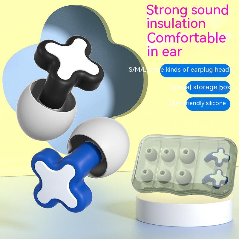 Travel Silicone Noise-Canceling Earplugs