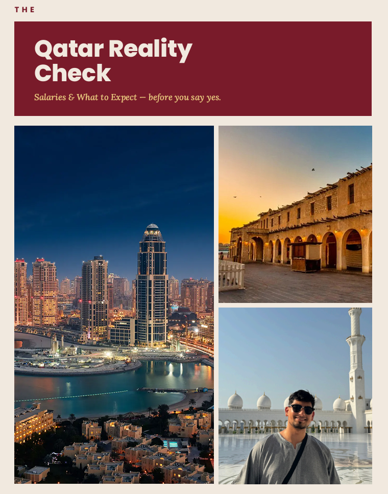 Qatar Reality Check: What To Expect With Salaries & Packages